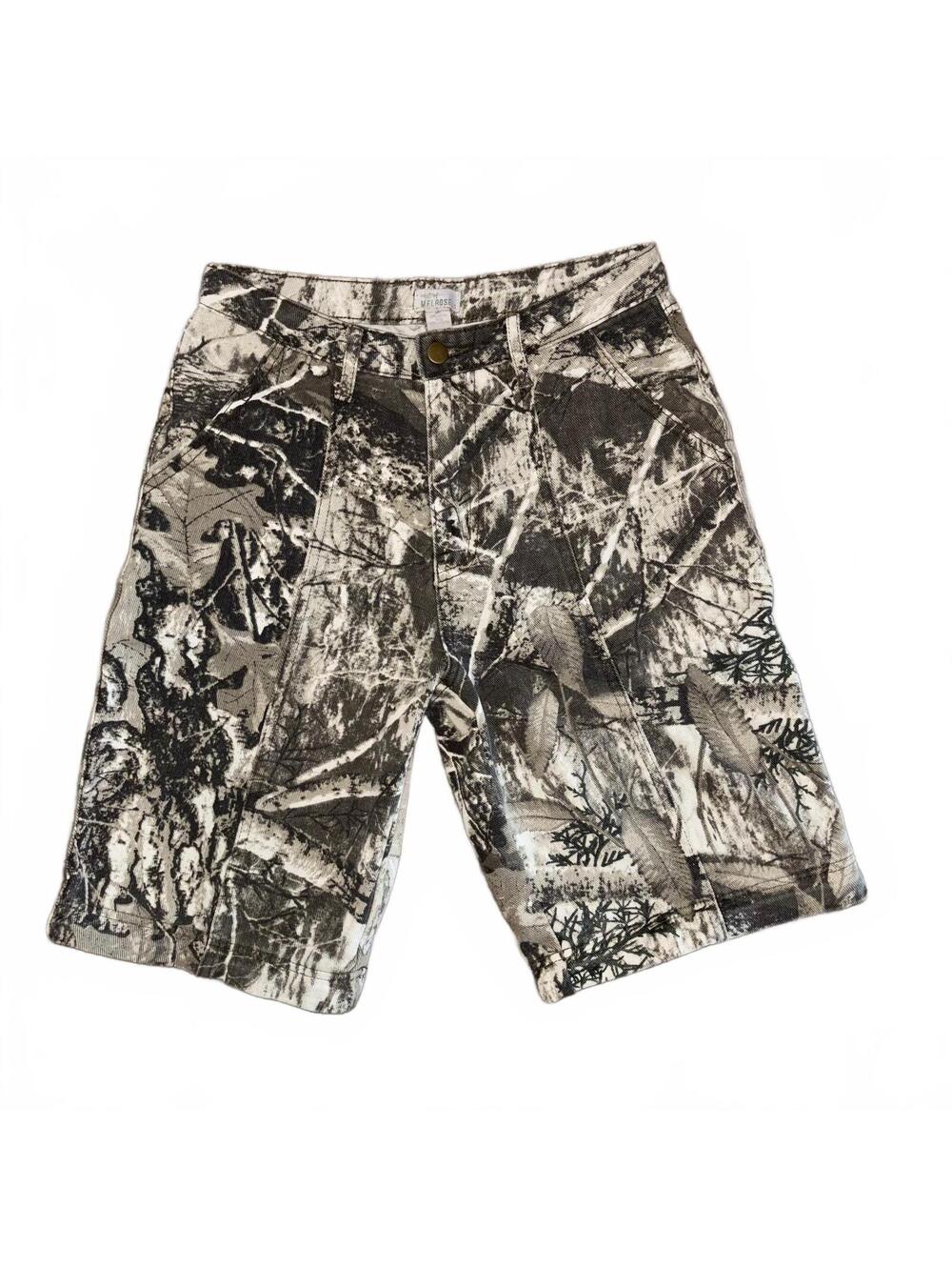 West of Mel Rose Camo Double Knee Short